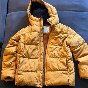 GAP Kids Mustard Puffer Jacket